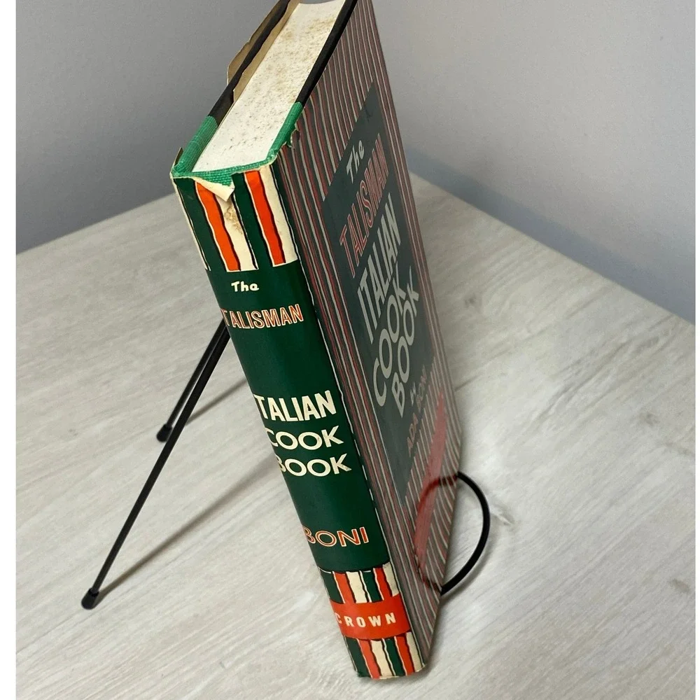 The Talisman Italian Cook Book Ada Boni Vintage Hardcover Crown Publishing 1950